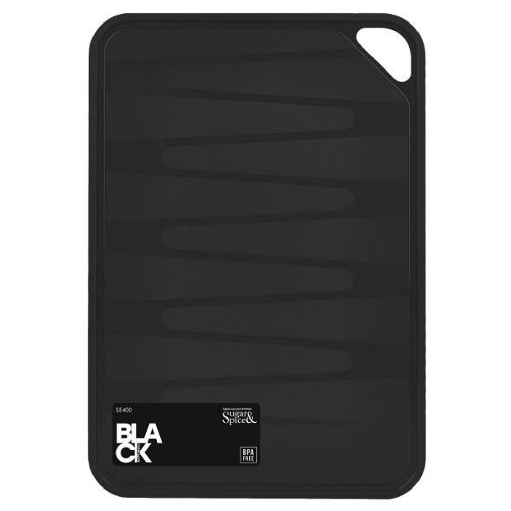 PlastRep Доска разделочная Sugar/Spice BLACK 29*20см