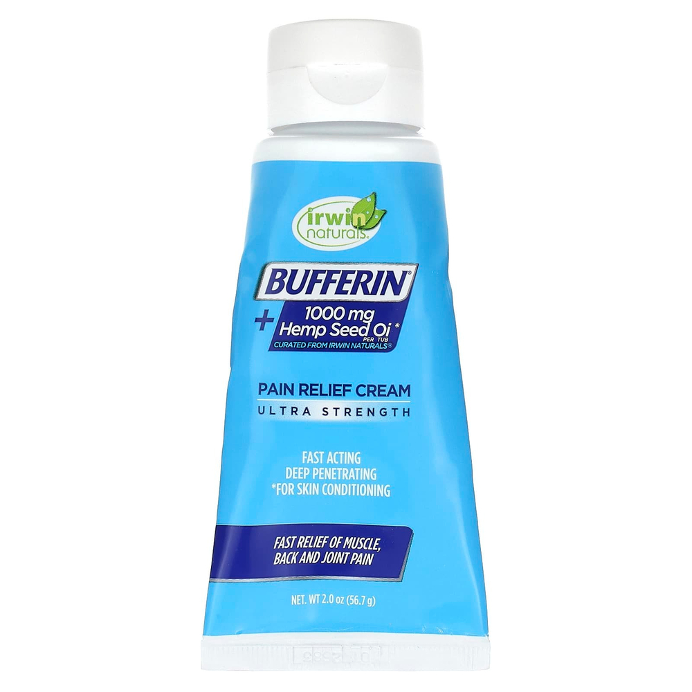 Bufferin, обезболивающий крем, с повышенной силой действия, 56,7 г (2 унции)
