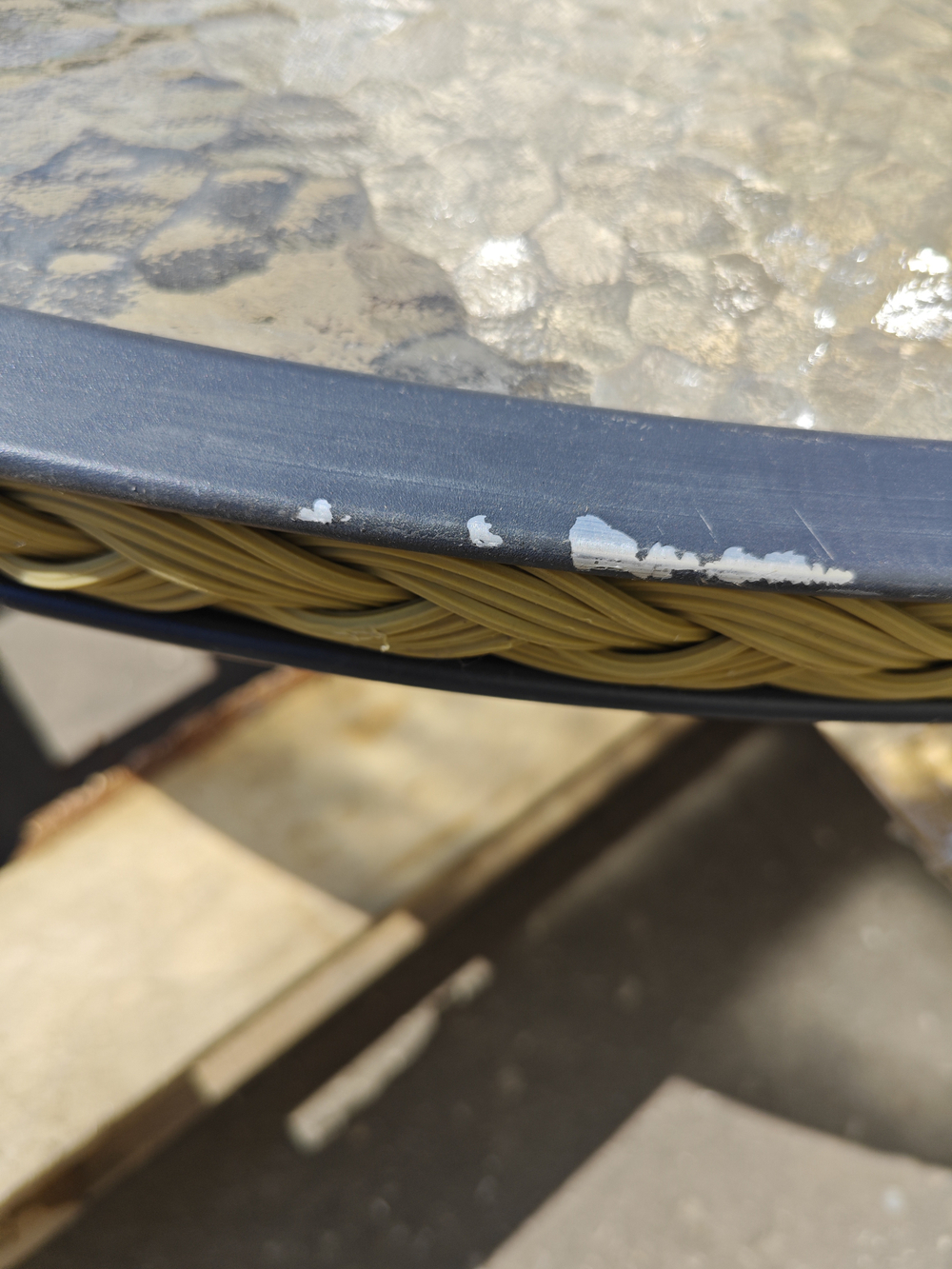 Стол к набору "Марсель" D 1м LS-NRT-04 (СВЕТЛЫЙ) УЦЕНКА