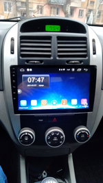 Магнитола для KIA Cerato 1 2004-2008 (кондиционер, аварийка внизу) - CanBox 9143 Android 10, 8-ядер, SIM-слот