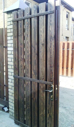 Калитка из штакетника