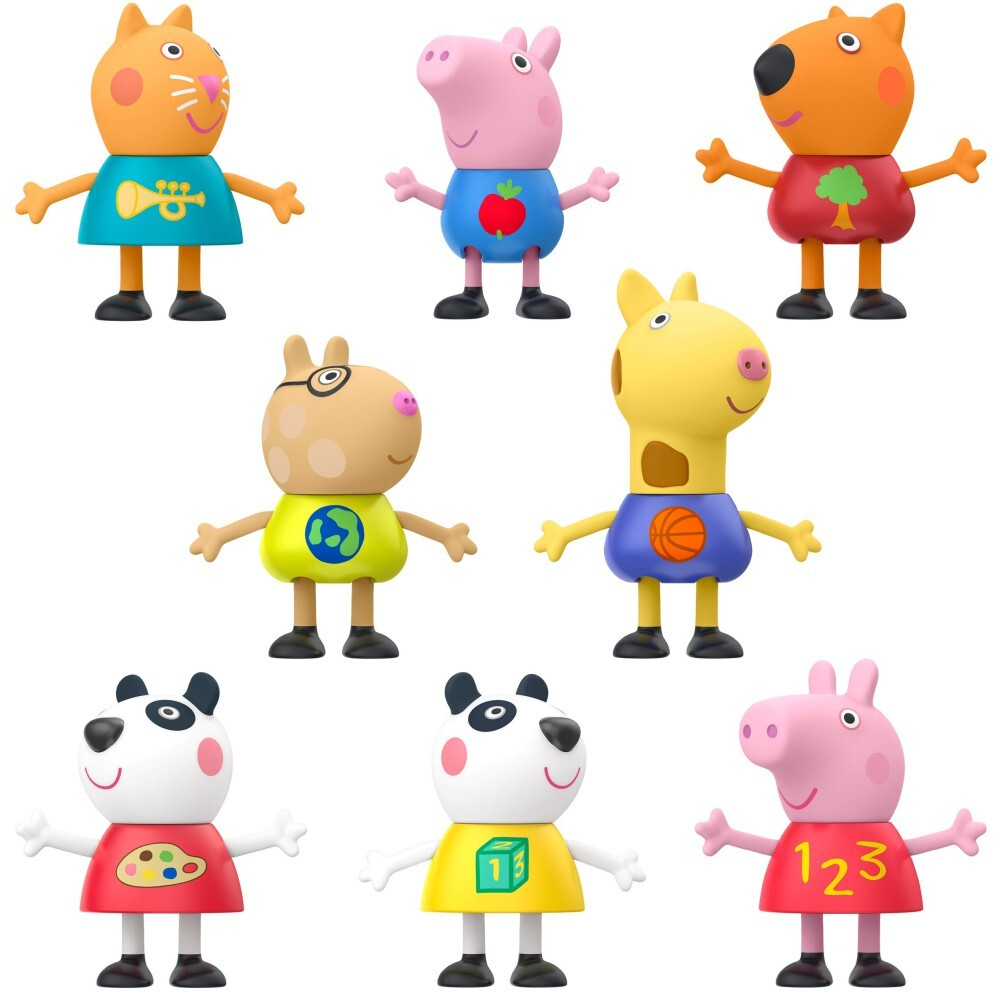 Hasbro Peppa Pig - Набор фигурок Свинки Пеппы 8 шт. F2396 / артикул   F2396  / GTIN 5010993849857