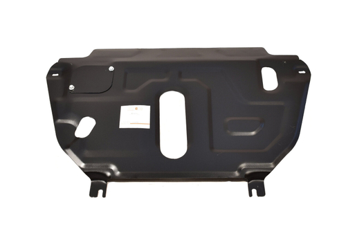 Защита картера и КПП (сталь 2 мм) для Geely Emgrand X7 2013-2019 (V - 2.0; 2.4) (установка защиты на пыльник) Alfeco.ALF0806st