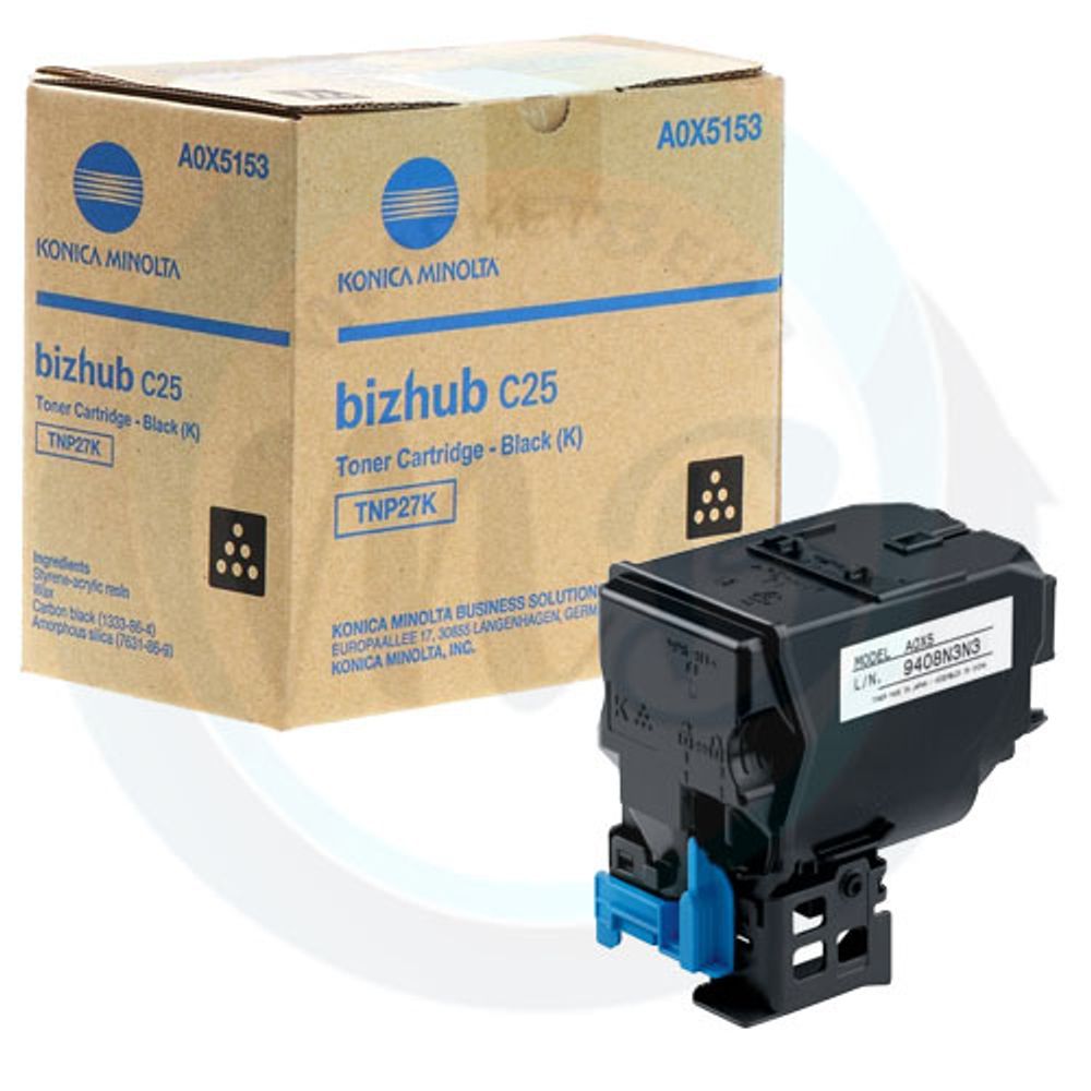 Тонер-картридж TNP-27K Konica-Minolta bizhub C25 черный A0X5153