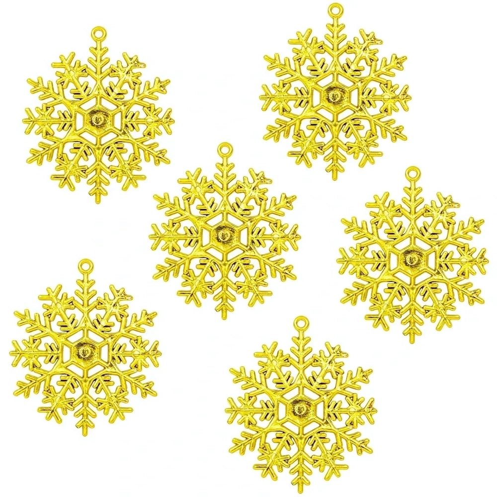 Новогоднее украшение 6шт.6см.