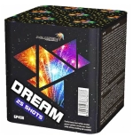 Батарея салютов Dream (GP498) — 25 выстрелов, купить профессиональный салют