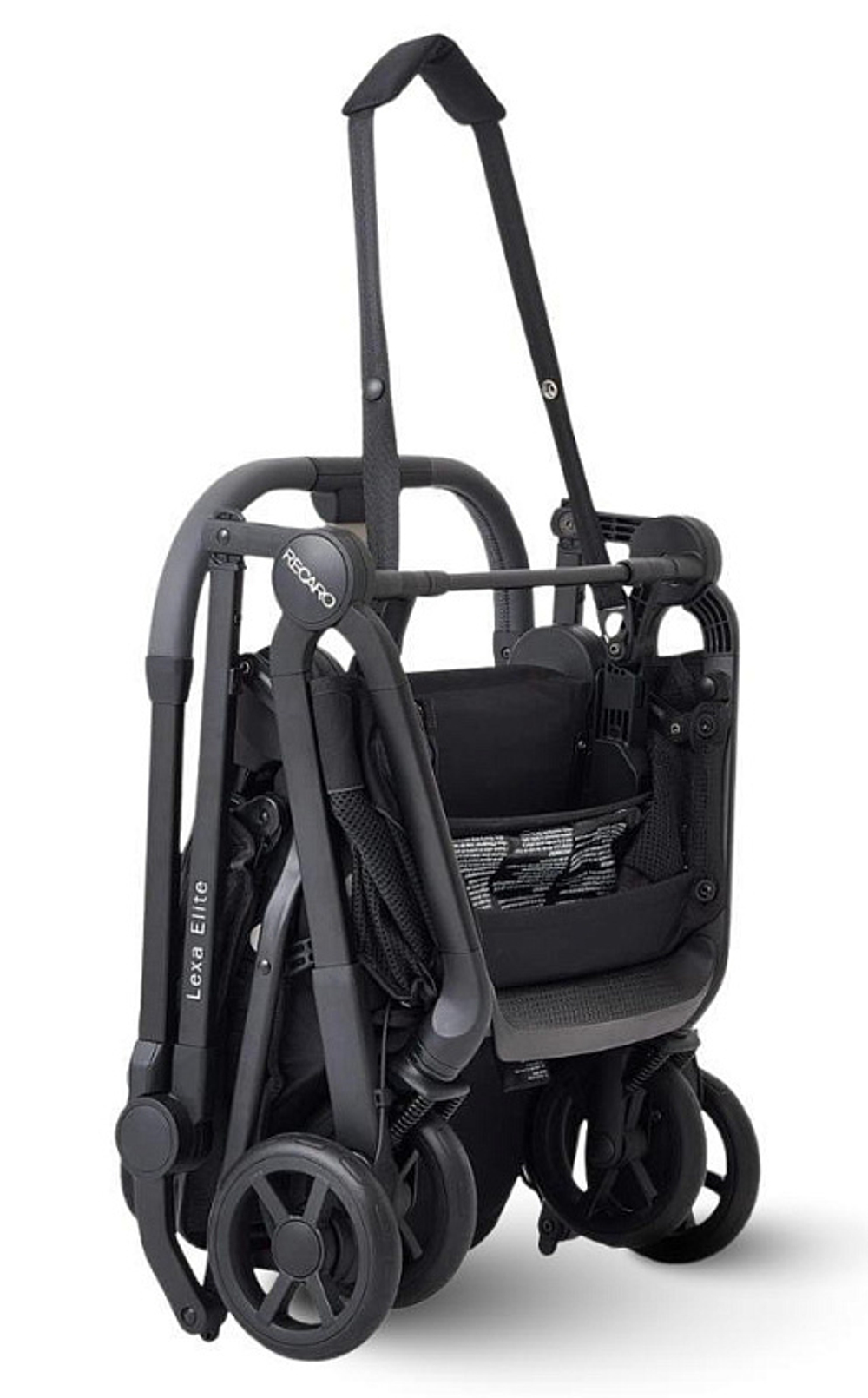 Прогулочная коляска Recaro Lexa Elite Prime Mat Black с дождевиком
