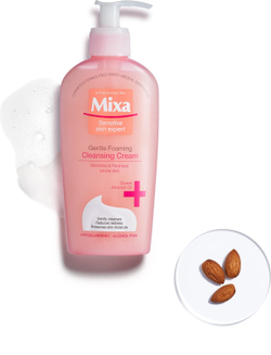 MIXA Anti-Redness - нежный пенящийся крем для умывания /   200  ml  / GTIN 3600550816563