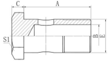 Фитинг BANJO BOLT 5/8