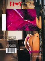 Черный комплект с малиновым пушком OS (42-48) (Цвет: черный с малиновым)