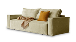 Диван Софт 3 Cilium Cream 240*94*80 см, Кремовый Вельвет Еврокнижка Фиеста