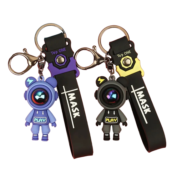 Брелок " Космонавт " 8 см , в ассортименте