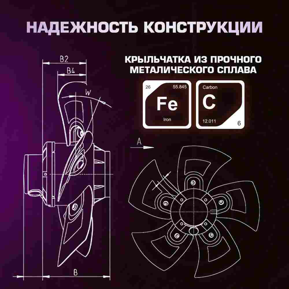 Нагнетатель воздуха (насос) для надувных батутов и конструкций, Huawei REV-1E, мощность 1170W