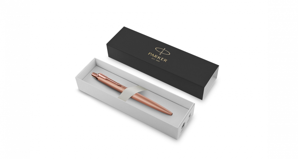 Шариковая ручка Parker Jotter XL SE20 Monochrome в подарочной упаковке, цвет: Pink Gold, стержень Mblue
