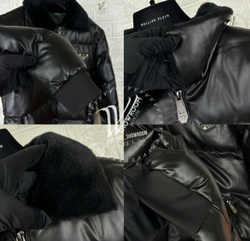 Куртка Philipp Plein зимняя с мехом премиум