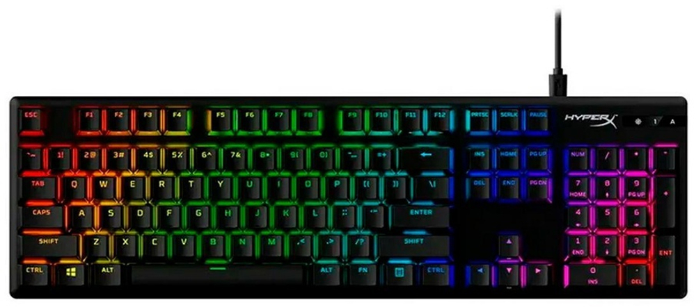 Клавиатура HyperX Alloy Origins 639N5AA черный