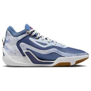 Джордан Tatum 1 Баскетбольные кроссовки MID Топ Сине-белый Мужские