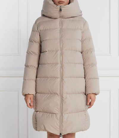 Пуховое пальто LENA Hetrego - бежевый(8K697)