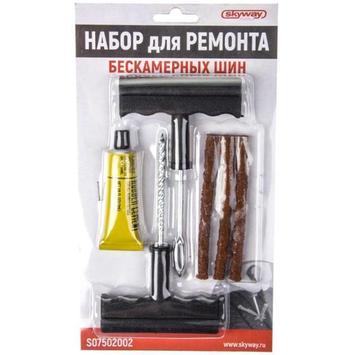Набор для ремонта бескамерных шин Skyway 6 предметов