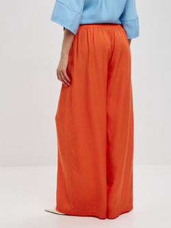 Брюки широкие