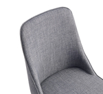 Стул Y1711A серый JX215-29/орех WK-70