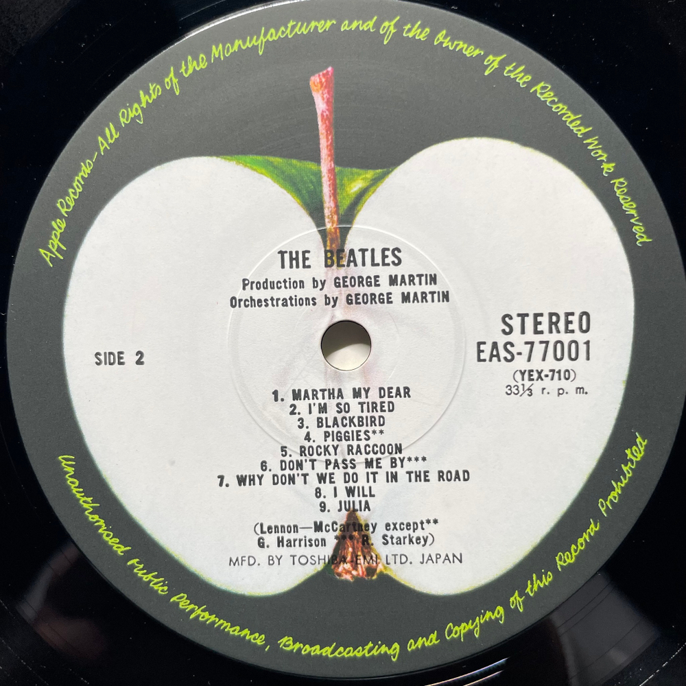 The Beatles - The Beatles 2LP (Япония 1976г.)