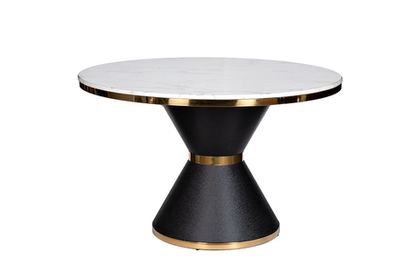 Стол обеденный Garda Decor Bianca Luna черный