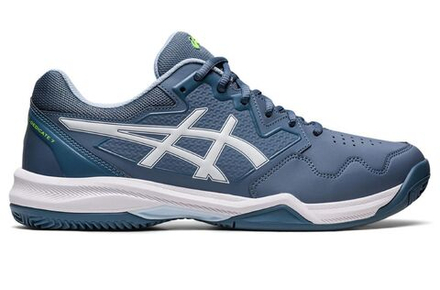 Мужские кроссовки теннисные Asics Gel-Dedicate 7 Clay - белый, небесный