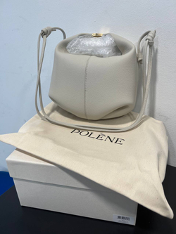 POLENE СУМКА BERI, ЦВЕТ МЕЛА