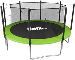 Батут unix line simple 12 ft green (inside)