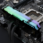 Комплект памяти Mastero DDR5 DIMM 32Гб (2х16Гб), 6400МГц, CL38, ARGB, Retail, 1.3В, XMP, с радиатором (MSHR6400C38-32G5-K2)