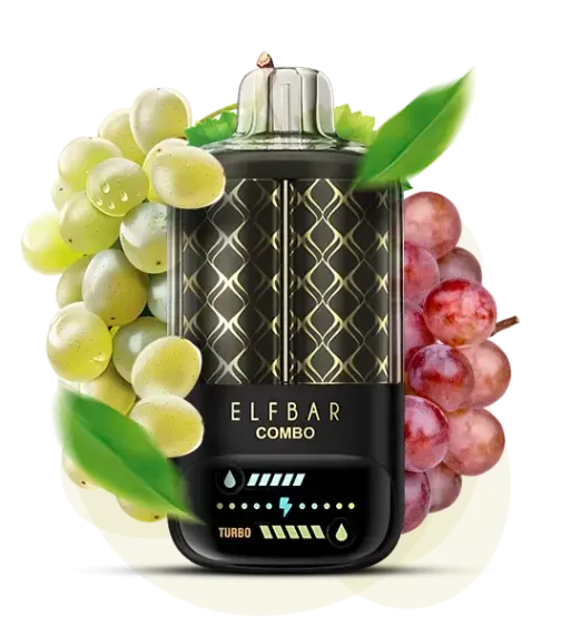 Elf Bar COMBO 25000 - Green Grape &amp; Grape (5% nic)