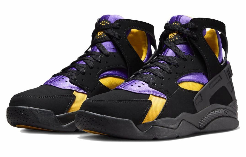 Кроссовки Nike Air Flight Huarache "Black And Varsity Purple"