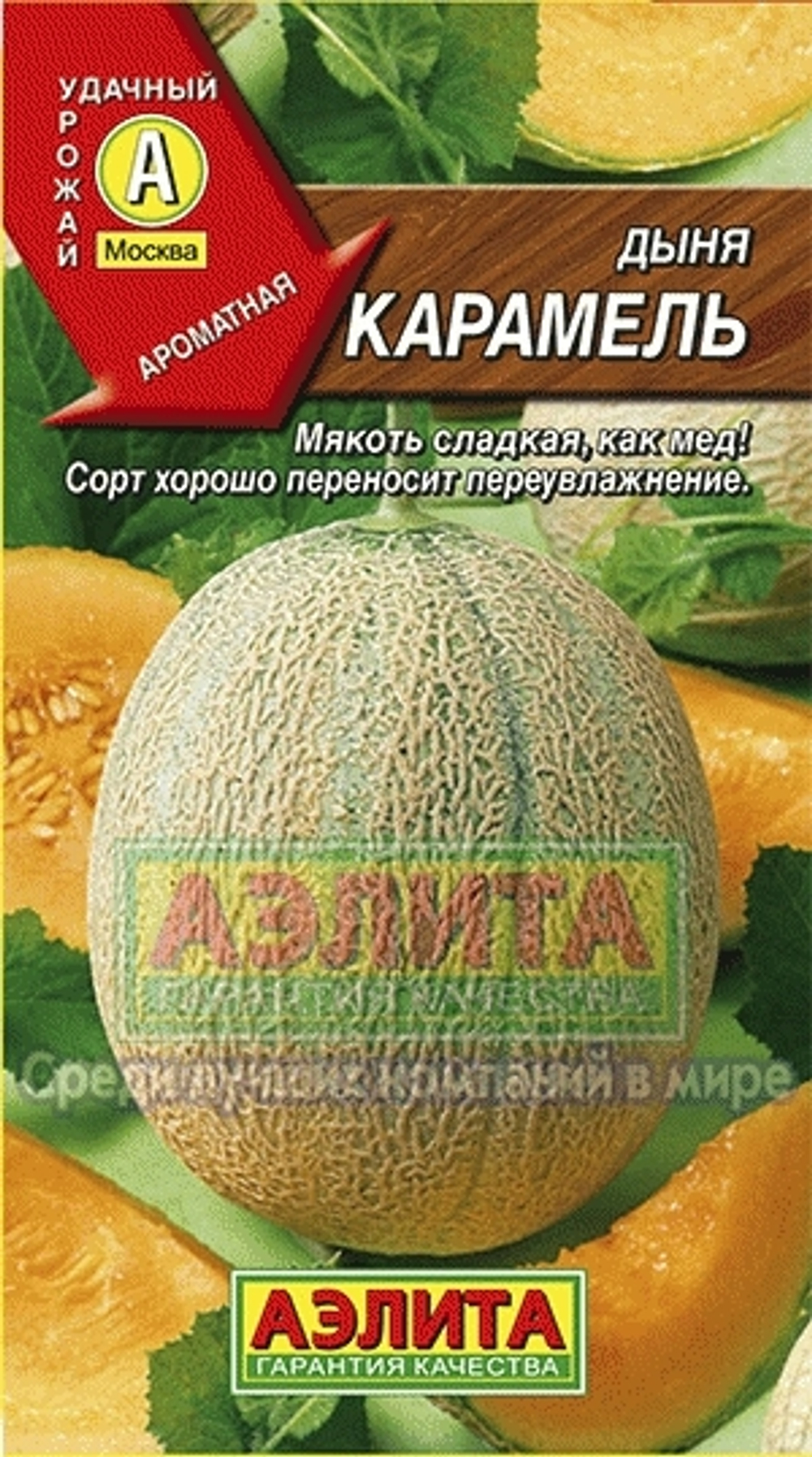 Дыня Карамель среднеспелая 1гр Аэлита