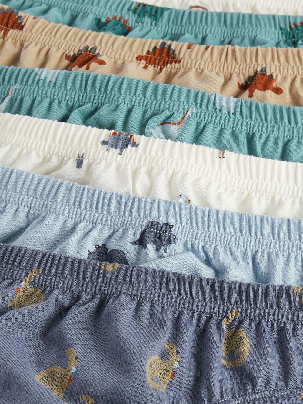 Трусы для мальчика Next D58-267, 7 шт., Бежевый, Синий, Белый