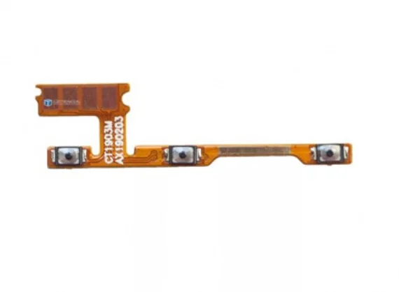 Шлейф для Xiaomi Redmi Note 7 с кнопками включения и регулировки громкости