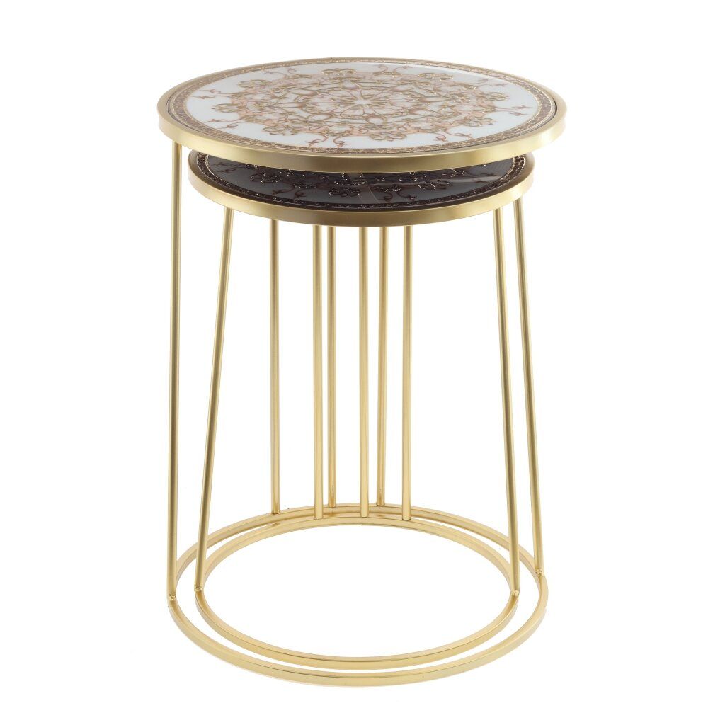 GAEM Набор из 2-х столов декоративных, L34/40 W34/40 H48/53 см