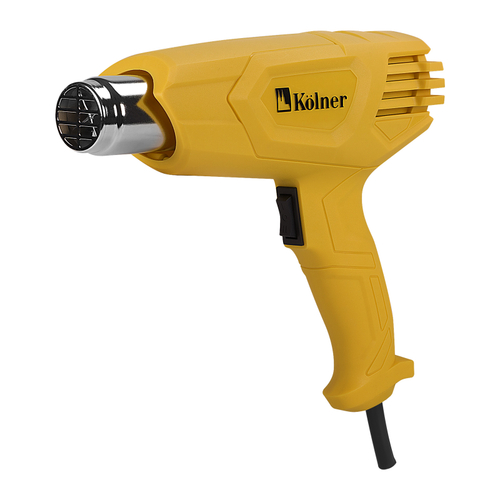 Фен технический Kolner KHG 1800-2 1800Вт 350/600C 3 насадки