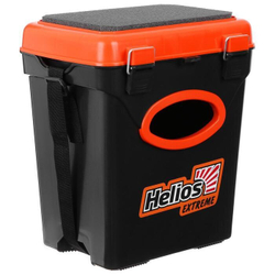 Ящик зимний "FishBox" 10л. односекционный оранжевый Helios