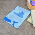 Штора для ванной 180*180см "Дельфины на голубом", 0-01/11-11