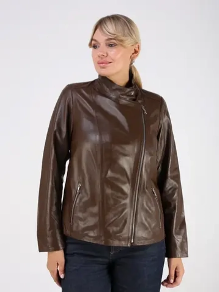 Кожаная куртка демисезонная косуха