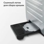 Тостер BQ (БИ-КЬЮ) T4002, 850 Вт, 2 тоста, 7 режимов, сенсорное управление, нержавеющая сталь, 86198225