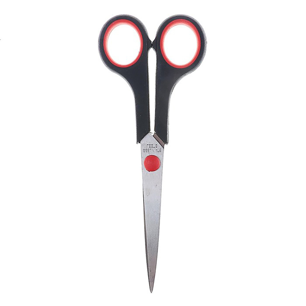 Ножницы канцелярские 17.5 см пластиковые ручки