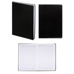 Записная книжка Basir, формат А5, со справочным материалом, обложка ПВХ, 21*14 см, 92 листа, чёрный цвет