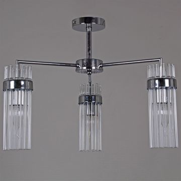 IL0761-3CSQ-25 CR GENOA светильник потолочный