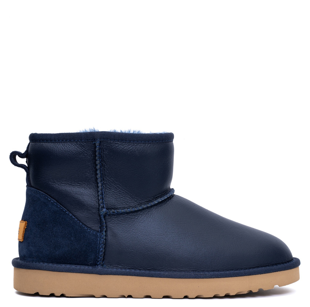 UGG Mens Classic Mini II Metallic Navy