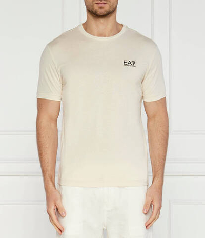 Футболка EA7 - экрю(8NPT25 PJVPZ)