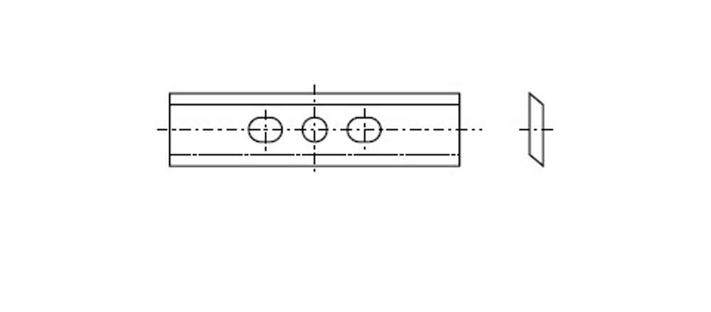 Нож сменный для фрез 32х8х1.5 T04F-CR