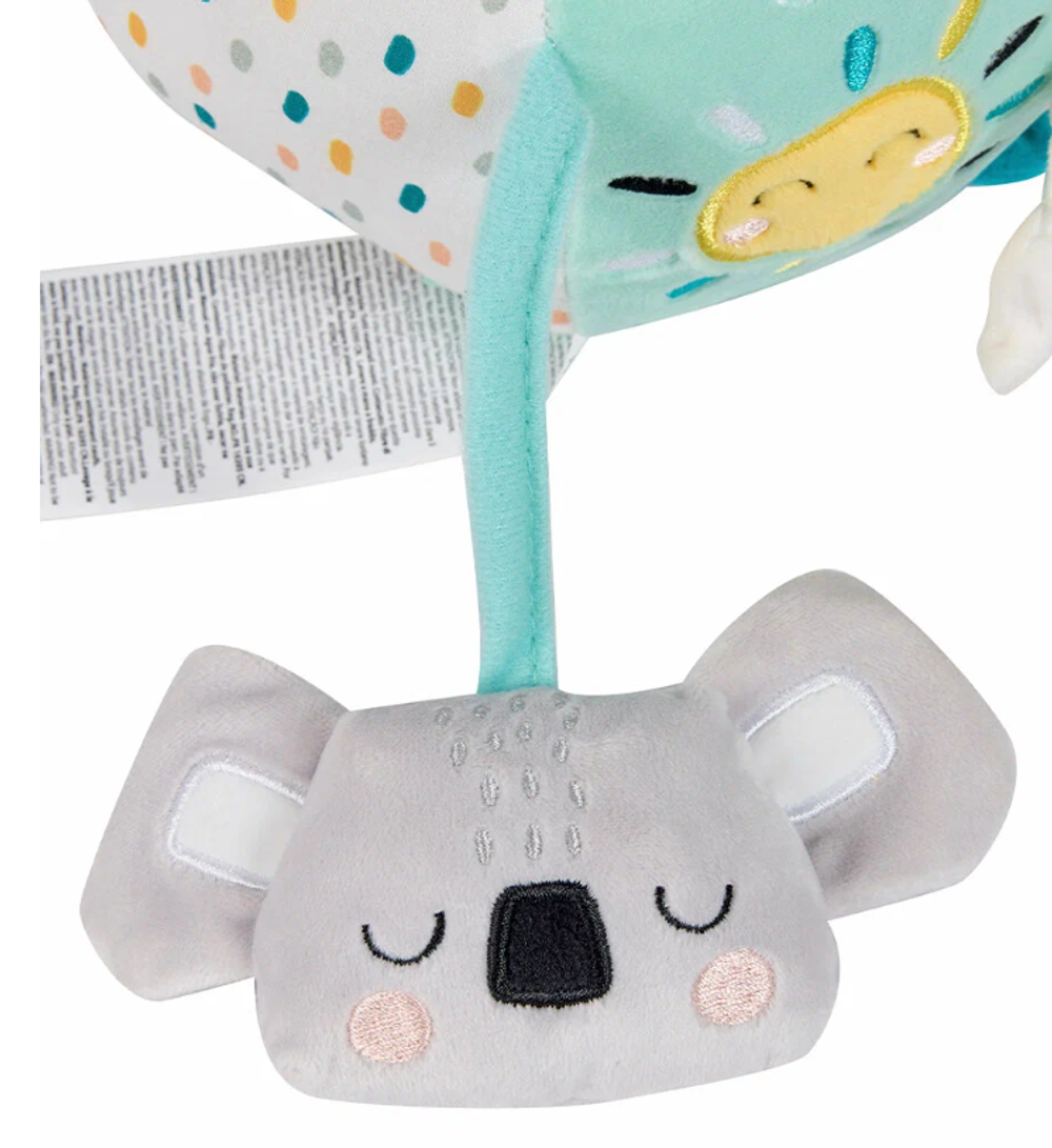 Детская подвесная игрушка Коала и бегемот, серия "Зоопарк"