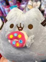 Мягкая игрушка Пушин Кот Кэт плюшевый котик с пончиком
